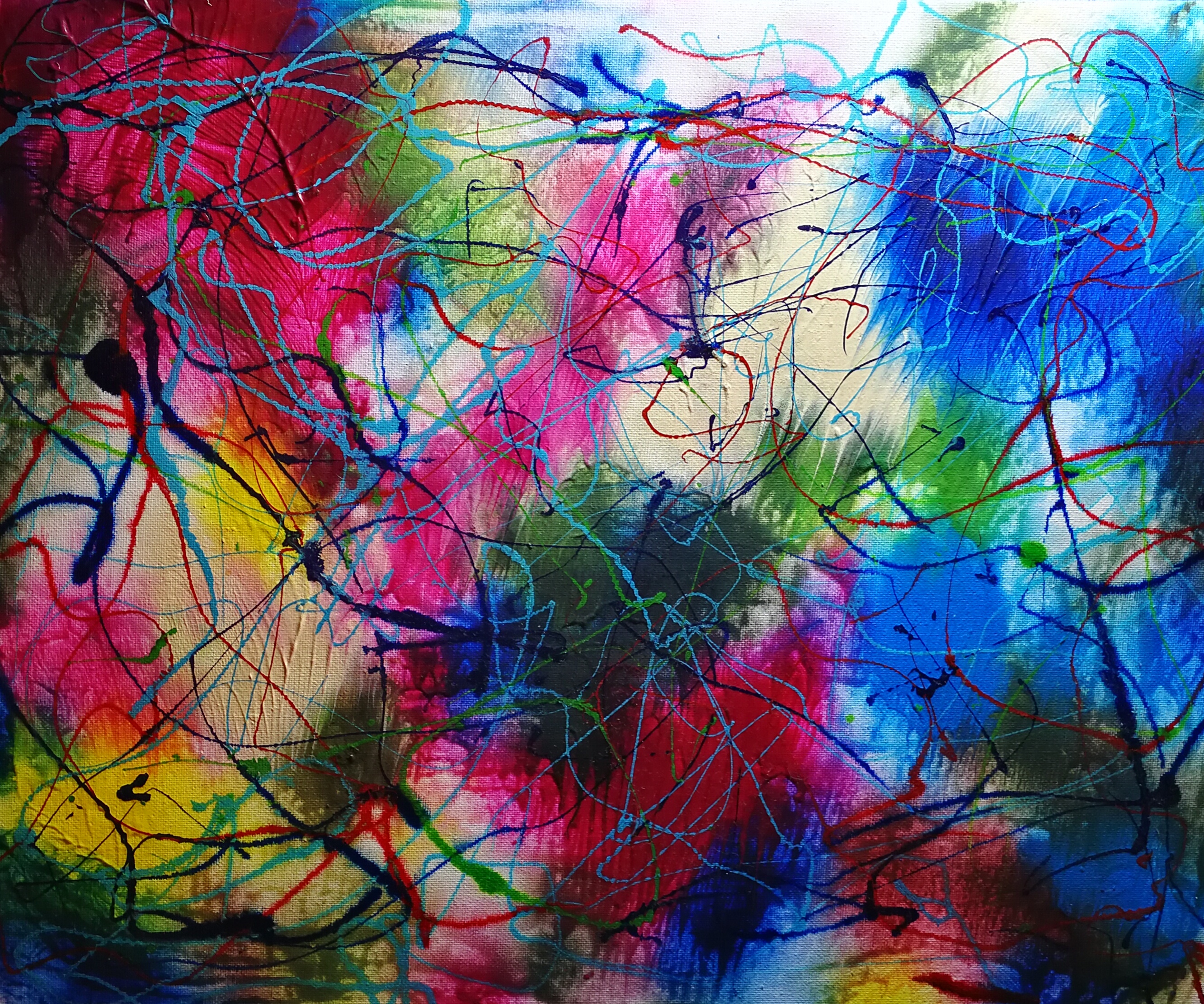 Art painting abstract Elisabeth Six
