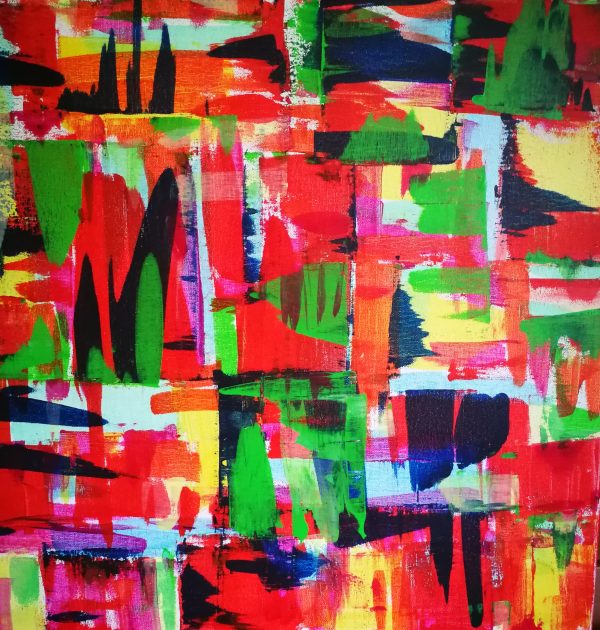 Abstract painting Elisabeth Six