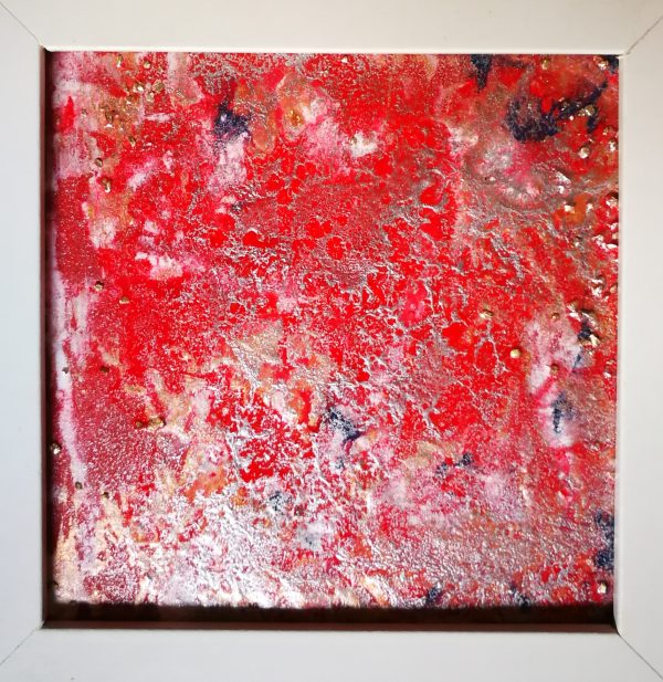 Elisabeth Six painting abstract red