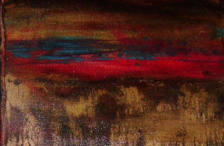 Elisabeth Six abstract oil painting