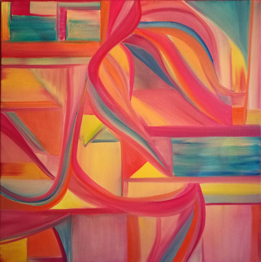 Elisabeth Six Ölbild Male